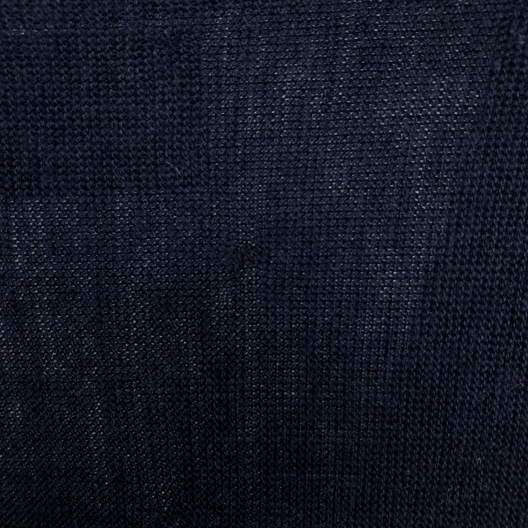 80'S CAMPUS Acrylic Knit Cardigan, Made in USA, Men's Size L (approx.), Vintage acrylic navy blue type Vintage Second Hand