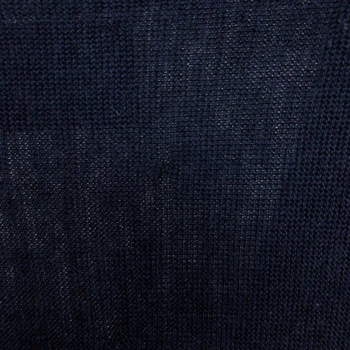 80'S CAMPUS Acrylic Knit Cardigan, Made in USA, Men's Size L (approx.), Vintage acrylic navy blue type Vintage Second Hand
