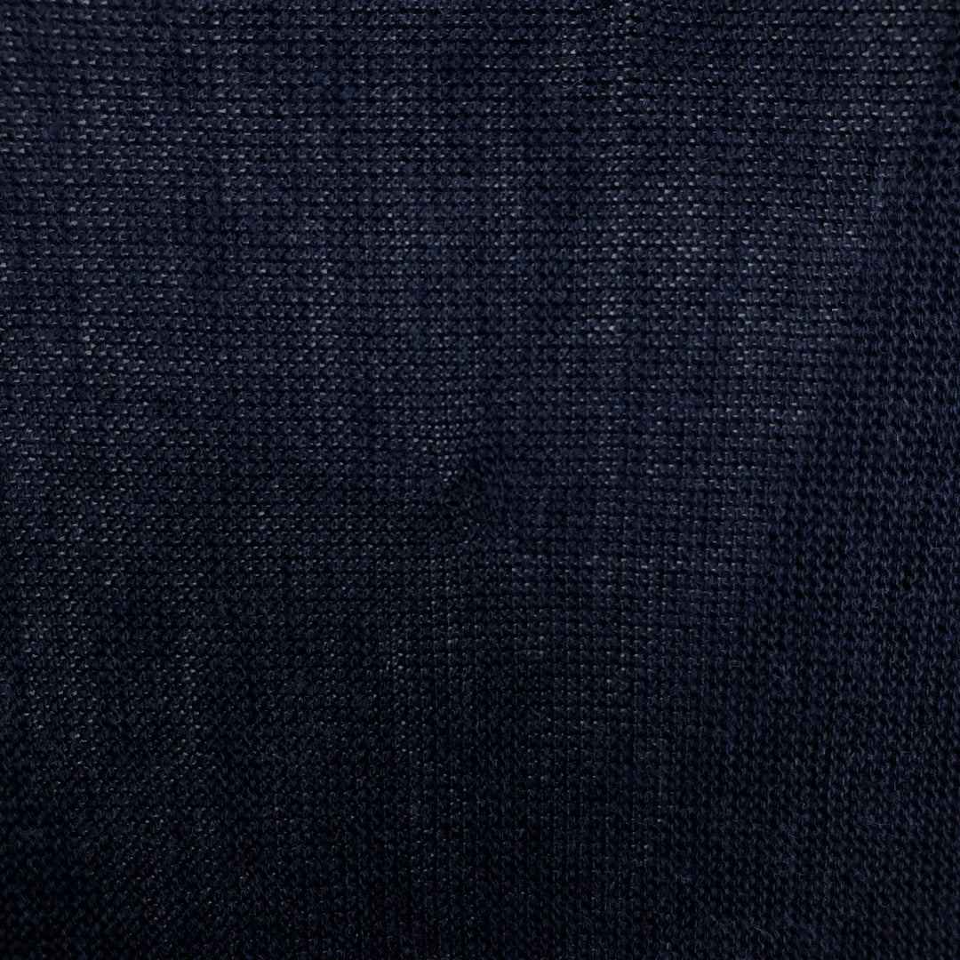 80'S CAMPUS Acrylic Knit Cardigan, Made in USA, Men's Size L (approx.), Vintage acrylic navy blue type Vintage Second Hand
