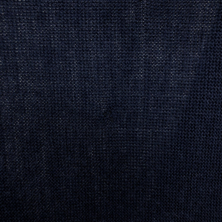 80'S CAMPUS Acrylic Knit Cardigan, Made in USA, Men's Size L (approx.), Vintage acrylic navy blue type Vintage Second Hand