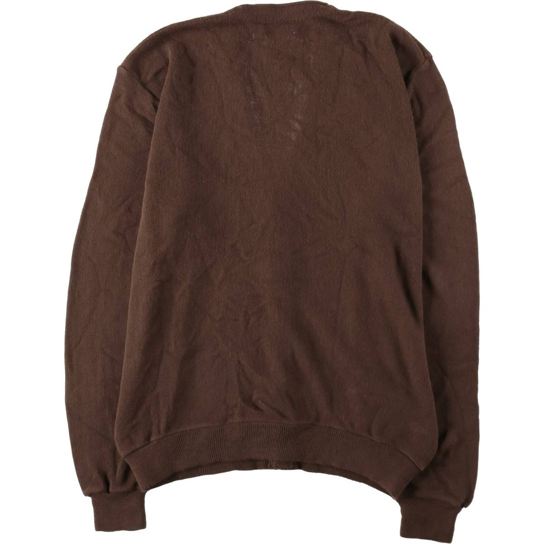 Banks Channel Cardigan, Made in USA, Men's Size L (approx.) unclear brown type Vintage Second Hand