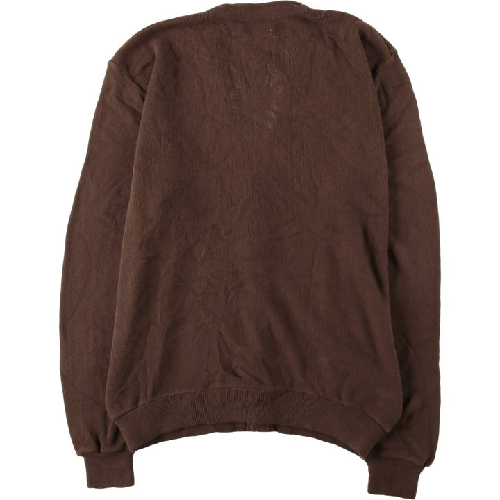 Banks Channel Cardigan, Made in USA, Men's Size L (approx.) unclear brown type Vintage Second Hand