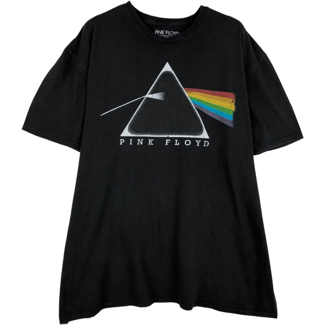 PINK FLOYD Pink Floyd Band T-shirt Band T Men's XL size cotton black type Vintage Second Hand