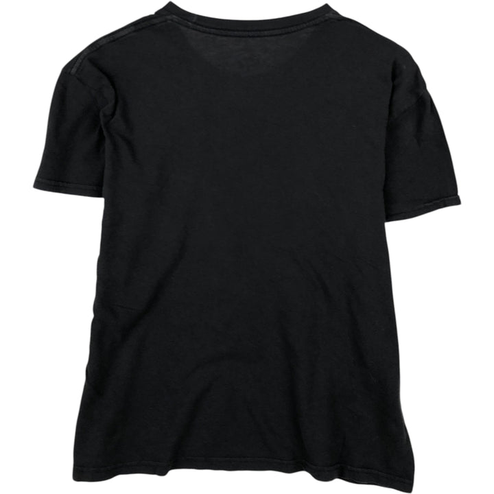 The Rolling Stones Band T-shirt, Men's M size cotton black type Vintage Second Hand