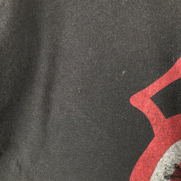 The Rolling Stones Band T-shirt, Men's M size cotton black type Vintage Second Hand