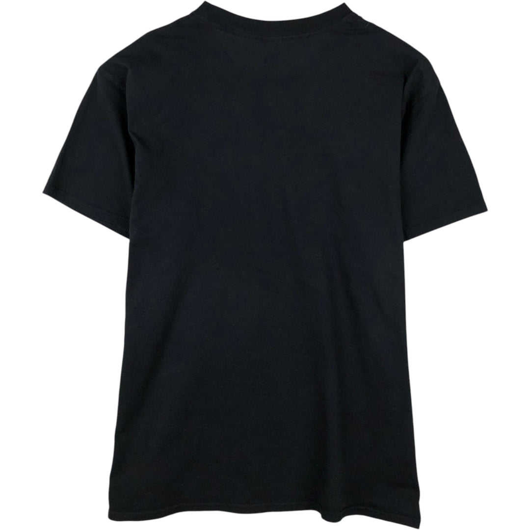NIRVANA Nirvana Band T-shirt, Band T, Men's L size cotton black type Vintage Second Hand