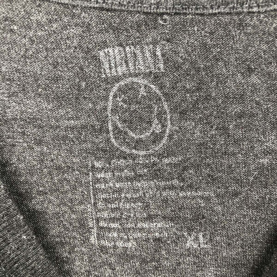 NIRVANA Nirvana Band T-shirt, Band T, Men's XL size unclear Charcoal Vintage Second Hand