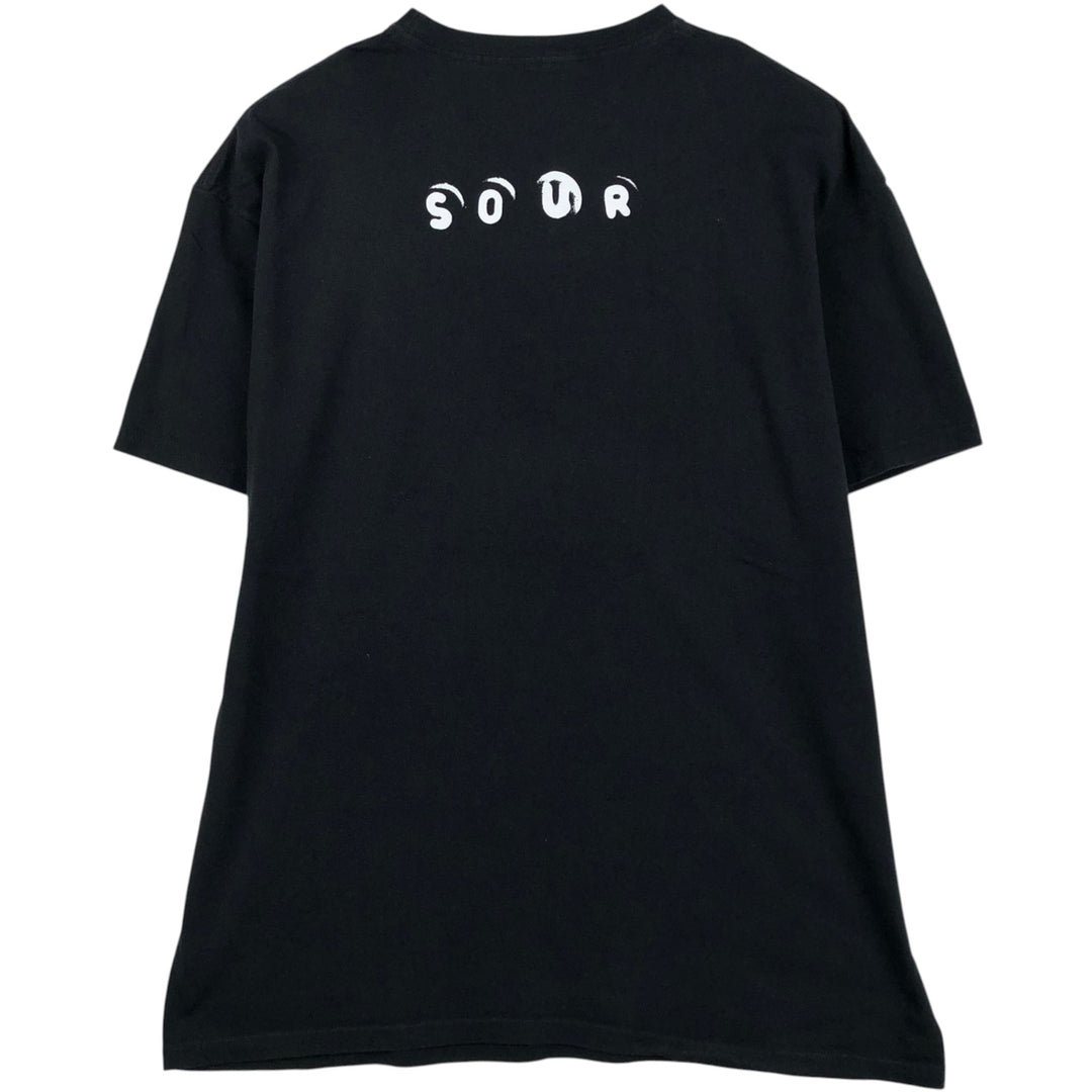 Olivia Rodrigo band t-shirt, men's size XL. cotton black type Vintage Second Hand