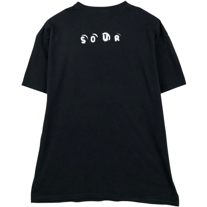 Olivia Rodrigo band t-shirt, men's size XL. cotton black type Vintage Second Hand