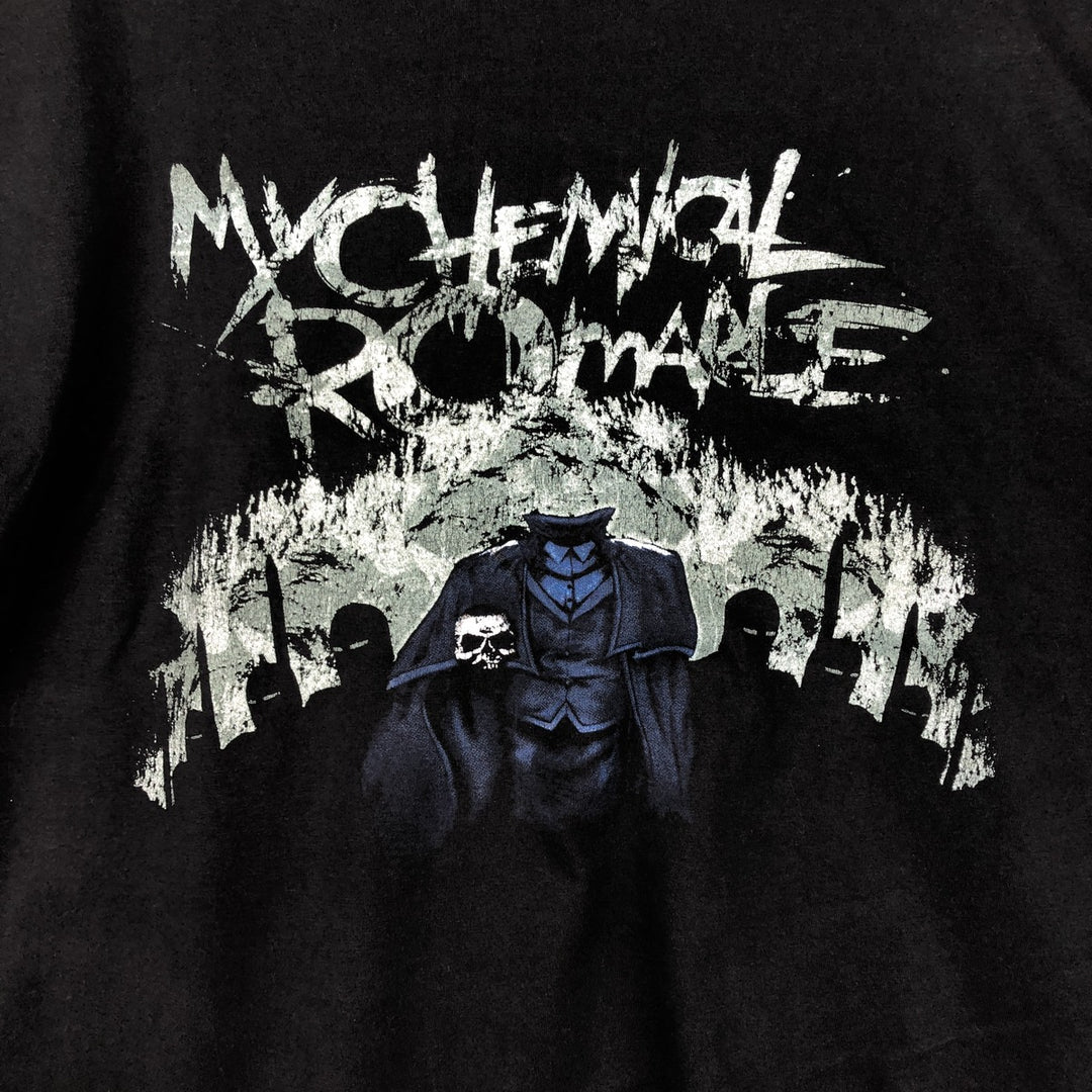 MY CHEMICAL ROMANCE My Chemical Romance Band T-shirt Band T Men's XL equivalent unclear black type Vintage Second Hand