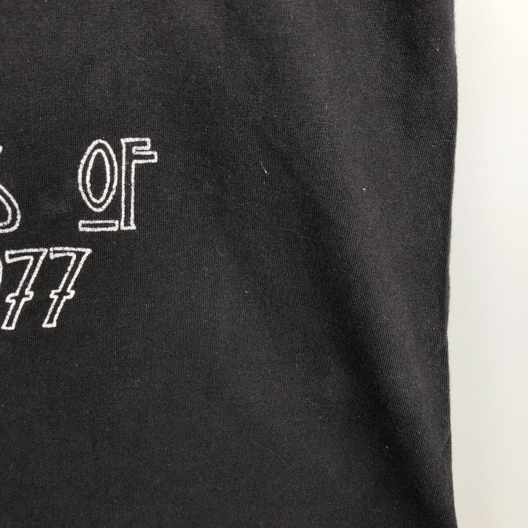 LED ZEPPELIN Led Zeppelin Band T-shirt Band T Men's M size cotton black type Vintage Second Hand