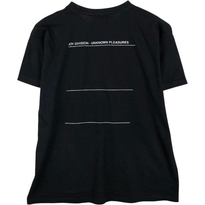 B&C JOY DIVISION Band T-shirt (Men's size M) cotton black type Vintage Second Hand