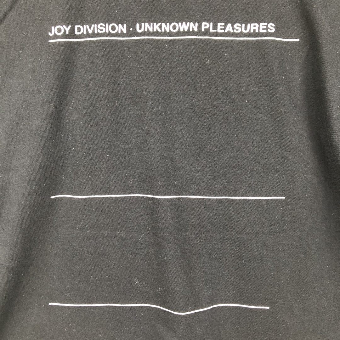 B&C JOY DIVISION Band T-shirt (Men's size M) cotton black type Vintage Second Hand