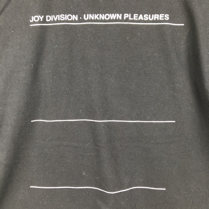 B&C JOY DIVISION Band T-shirt (Men's size M) cotton black type Vintage Second Hand