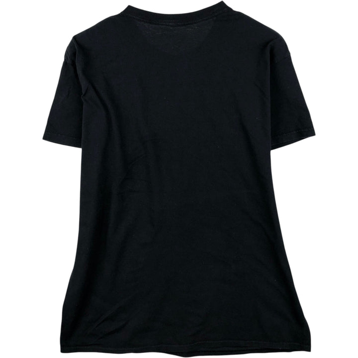 NIRVANA Nirvana Band T-shirt, Band T, Men's L size cotton black type Vintage Second Hand