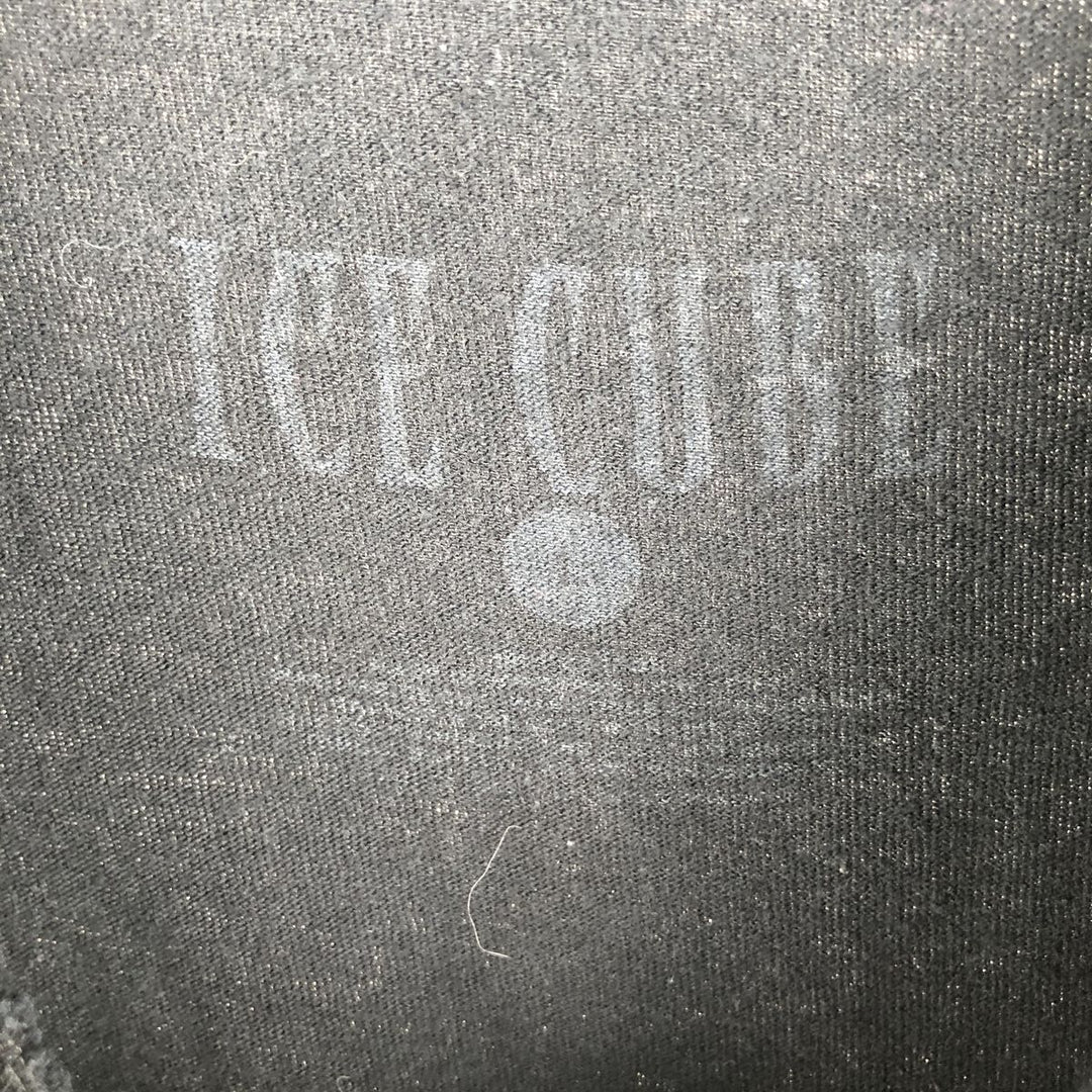 ICE CUBE Rap T-shirt, Men's L size cotton black type Vintage Second Hand