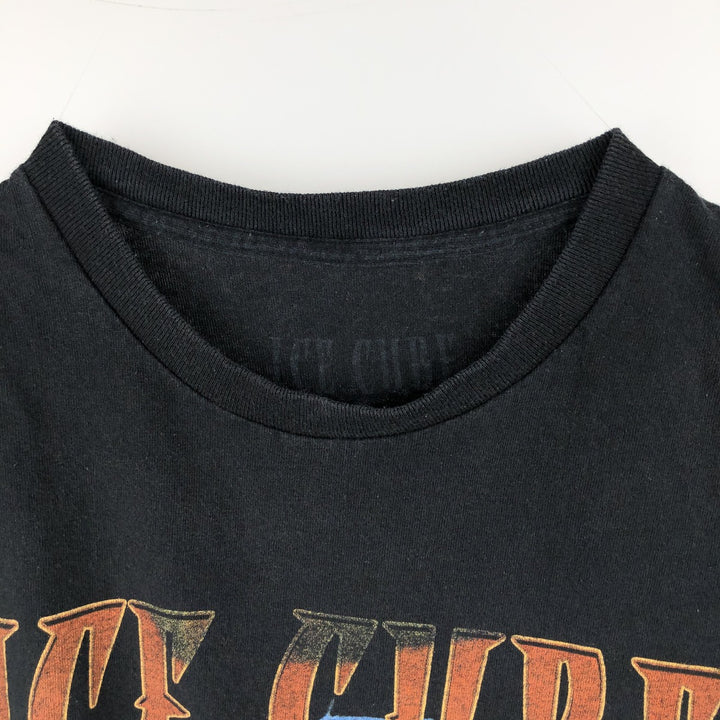 ICE CUBE Rap T-shirt, Men's L size cotton black type Vintage Second Hand