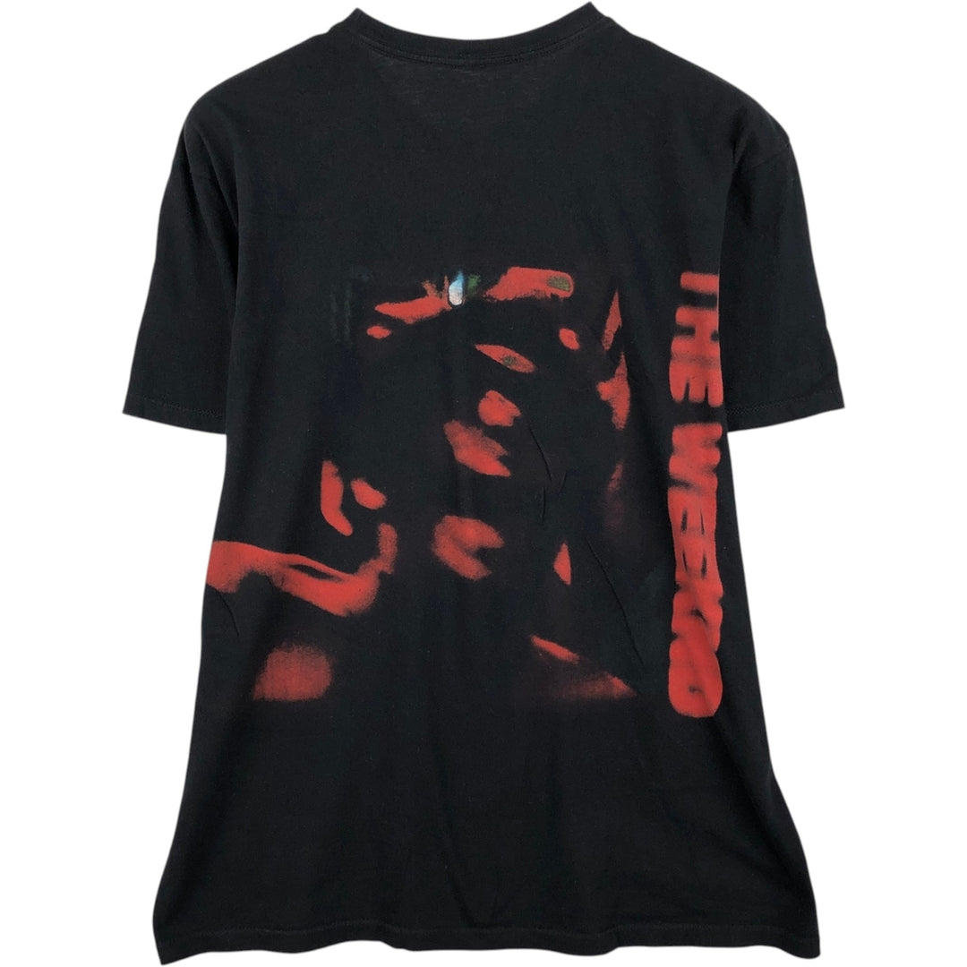 XO The Weeknd Band T-shirt (Men's size L) cotton black type Vintage Second Hand