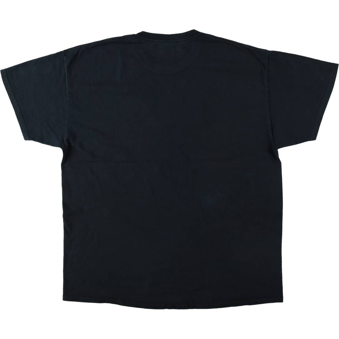 Gildan LED ZEPPELIN Band T-shirt, Men's XL size cotton black type Vintage Second Hand
