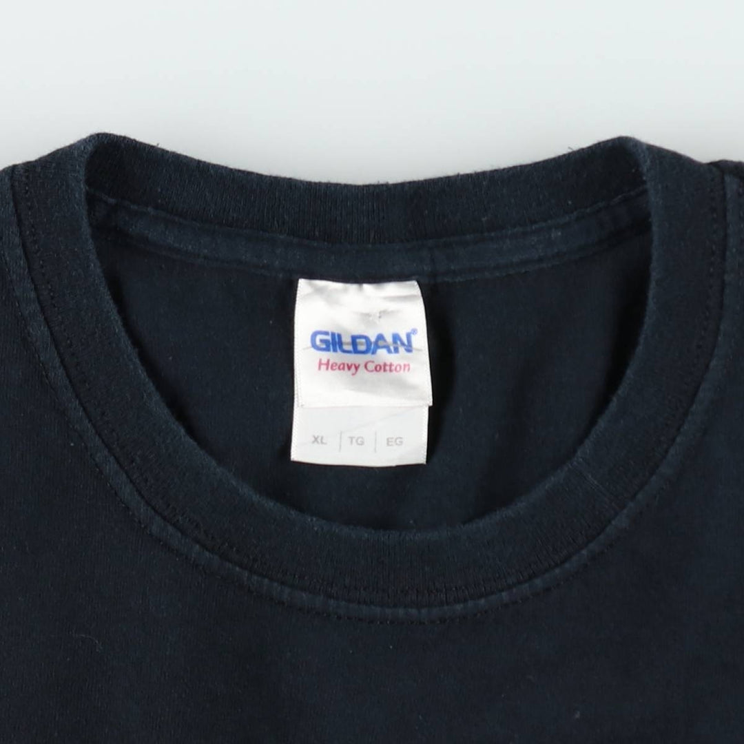 Gildan LED ZEPPELIN Band T-shirt, Men's XL size cotton black type Vintage Second Hand
