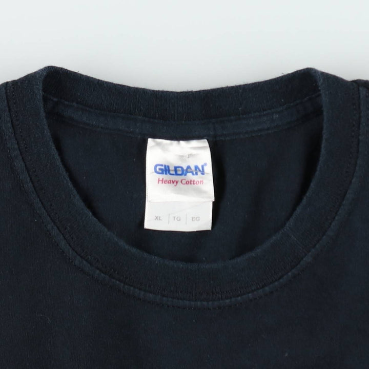Gildan LED ZEPPELIN Band T-shirt, Men's XL size cotton black type Vintage Second Hand