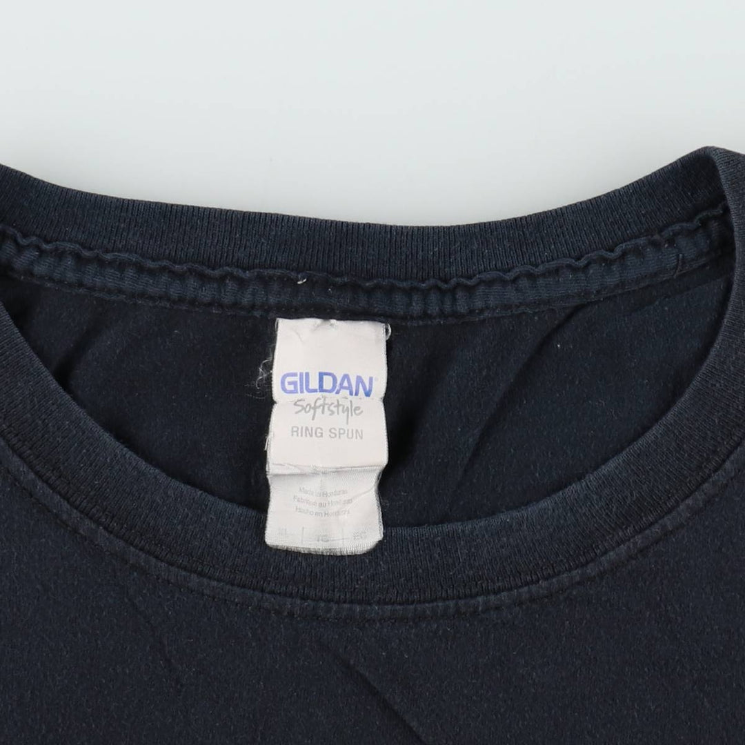 Gildan AC cotton black type Vintage Second Hand