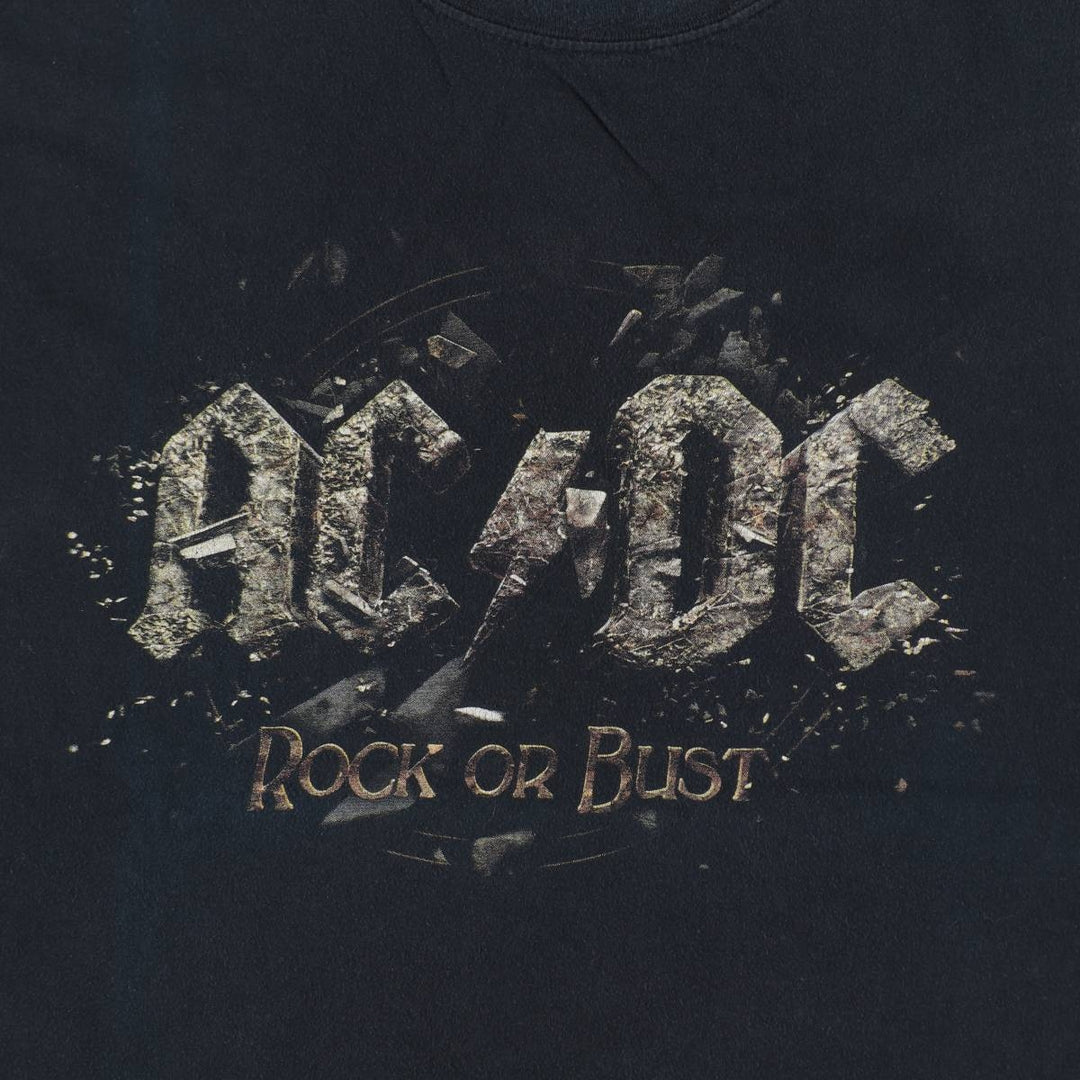 Gildan AC cotton black type Vintage Second Hand