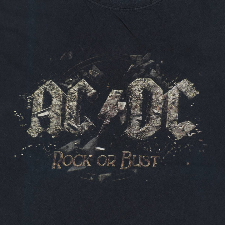 Gildan AC cotton black type Vintage Second Hand