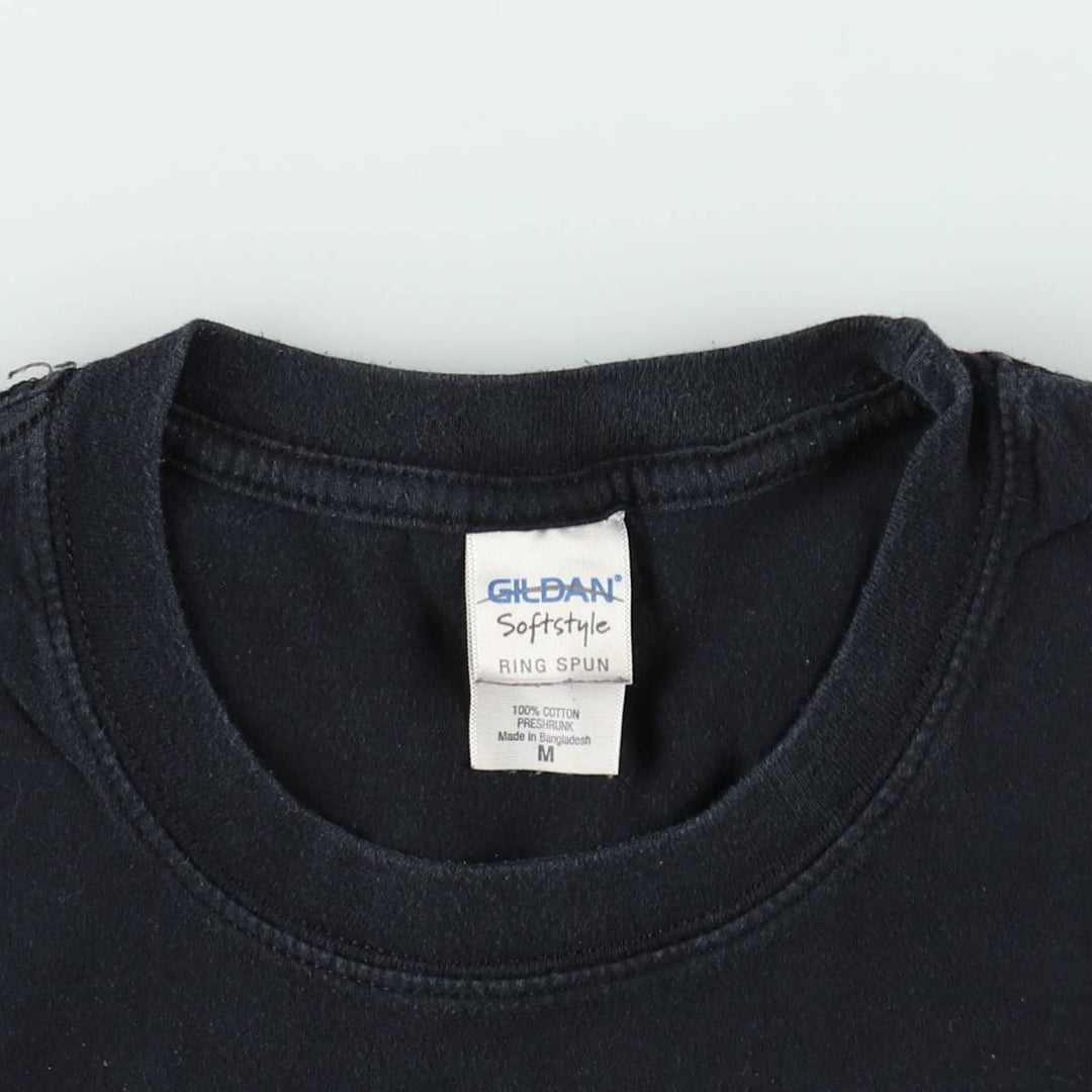 Gildan AC cotton black type Vintage Second Hand