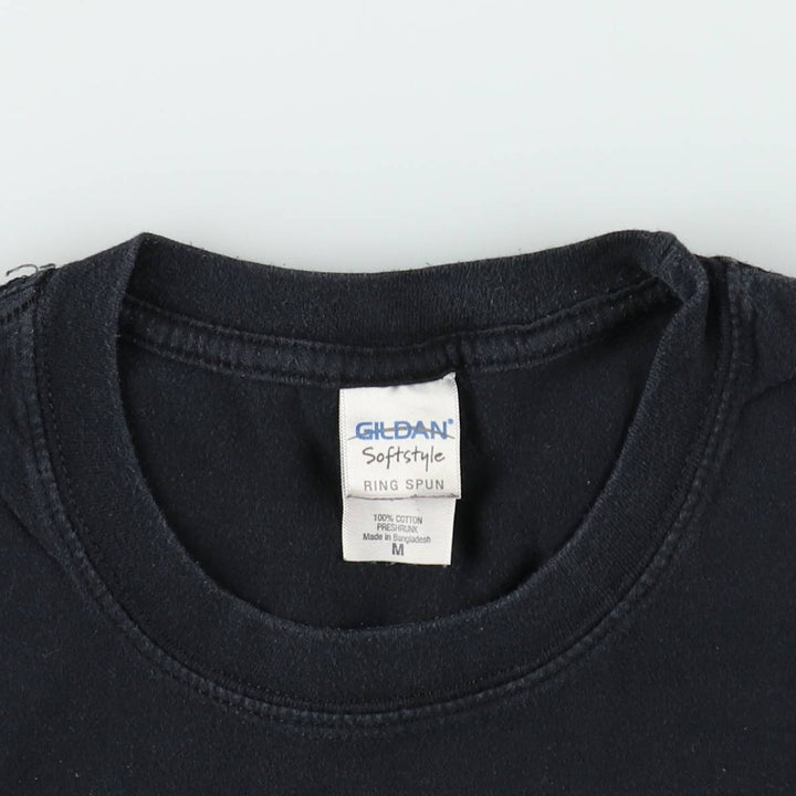 Gildan AC cotton black type Vintage Second Hand