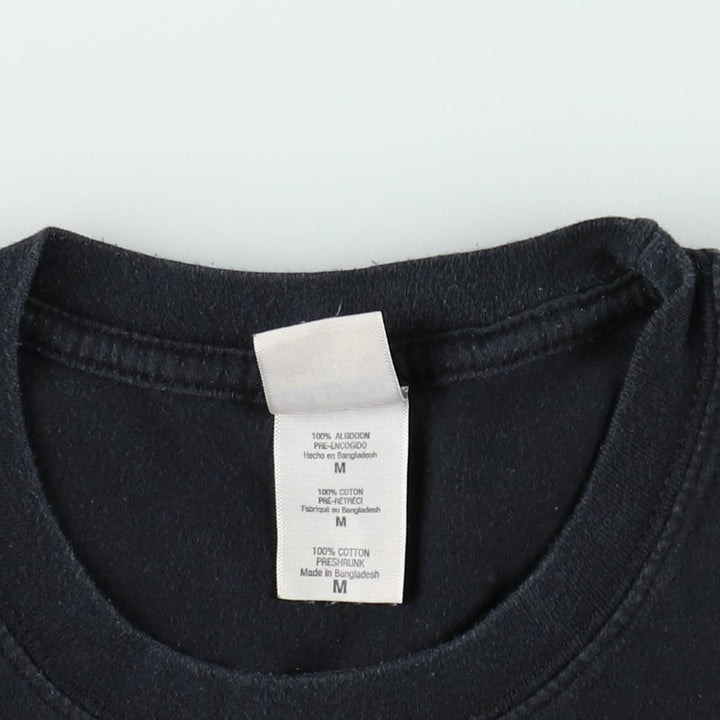Gildan AC cotton black type Vintage Second Hand