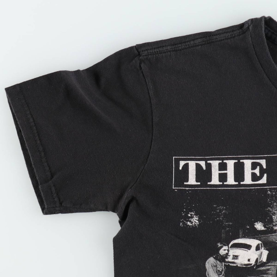 THE BEATLES Band T-shirt, Band T, Men's S size cotton black type Vintage Second Hand