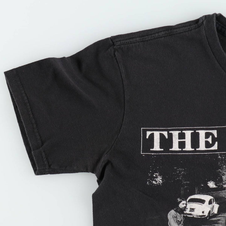 THE BEATLES Band T-shirt, Band T, Men's S size cotton black type Vintage Second Hand