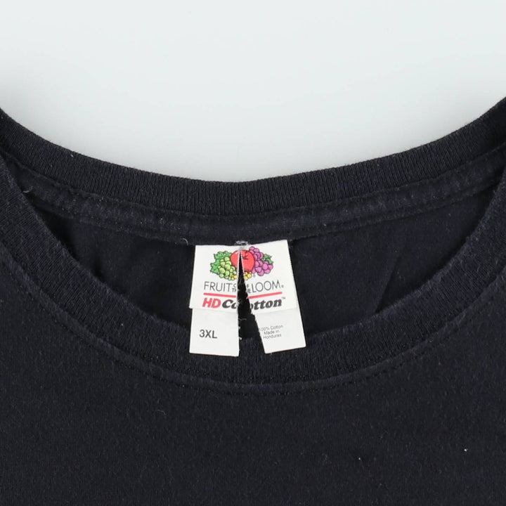 Big Size Fruit of the Loom Slipknot Band T-Shirt (Men's XXXL equivalent) cotton black type Vintage Second Hand