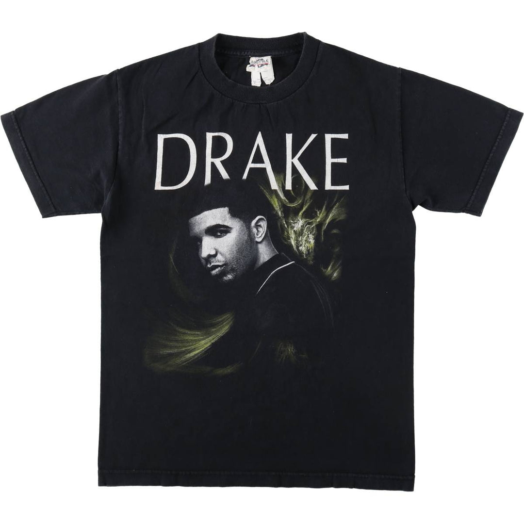 ALSTYLE DRAKE Rap T-Shirt (Men's Size S) cotton black type Vintage Second Hand