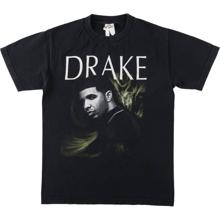 ALSTYLE DRAKE Rap T-Shirt (Men's Size S) cotton black type Vintage Second Hand