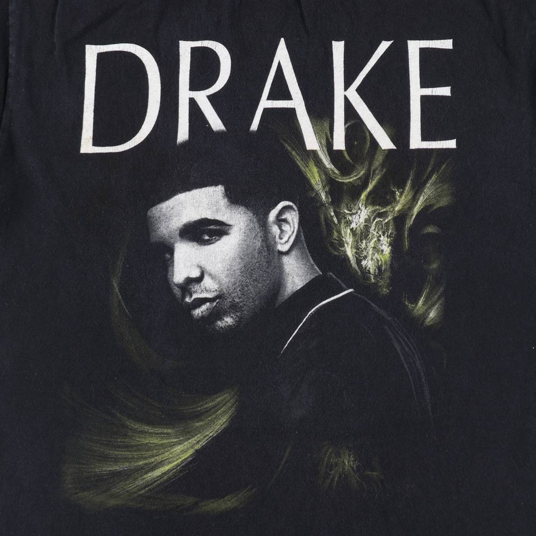 ALSTYLE DRAKE Rap T-Shirt (Men's Size S) cotton black type Vintage Second Hand