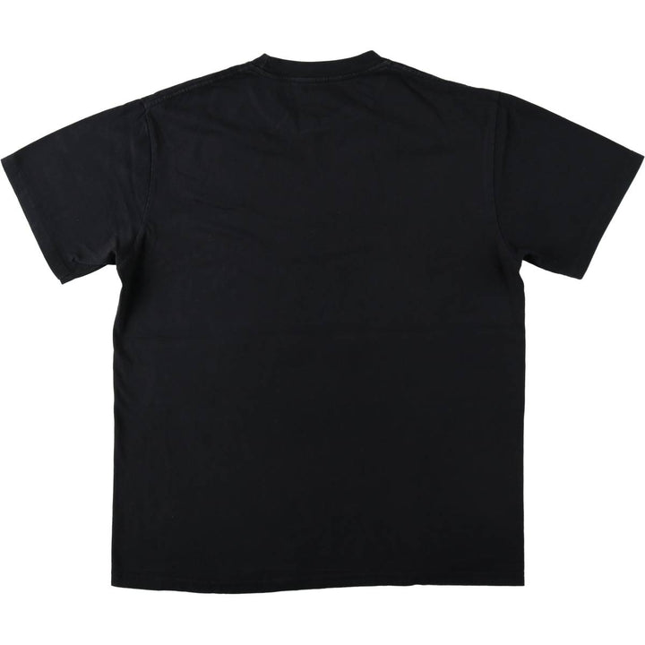THE BEATLES Band T-shirt, Men's M size unclear black type Vintage Second Hand
