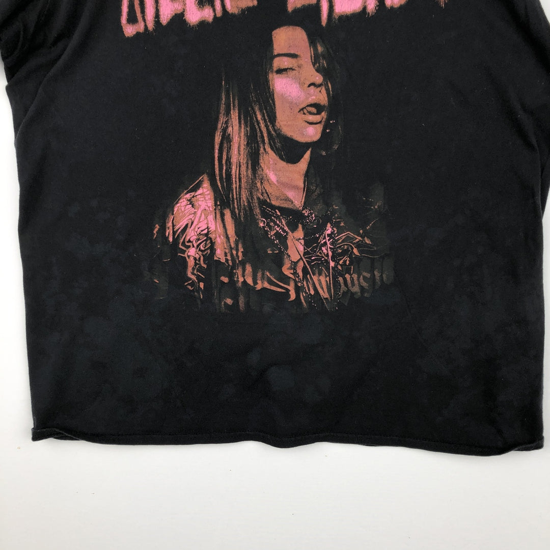 BILLIE EILISH Billie Eilish Band T-Shirt, Men's XL unclear black type Vintage Second Hand