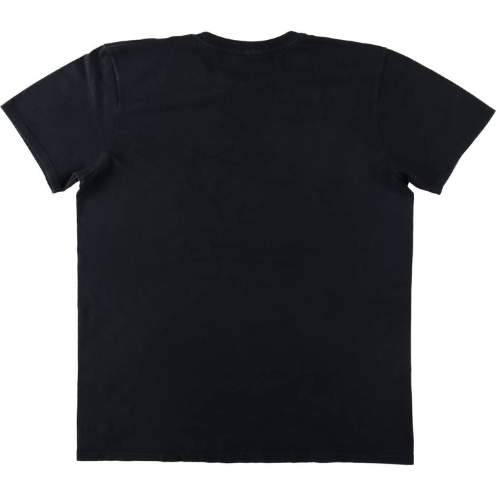 NIRVANA Nirvana Band T-shirt, Band T, Men's L size cotton black type Vintage Second Hand