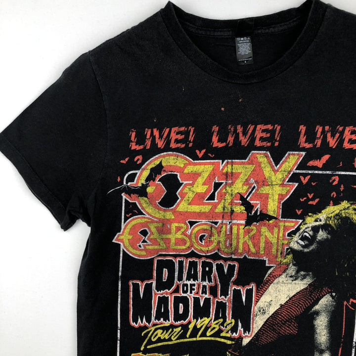 BAY ISLAND Ozzy Osbourne Band T-shirt (Men's Size S) cotton black type Vintage Second Hand