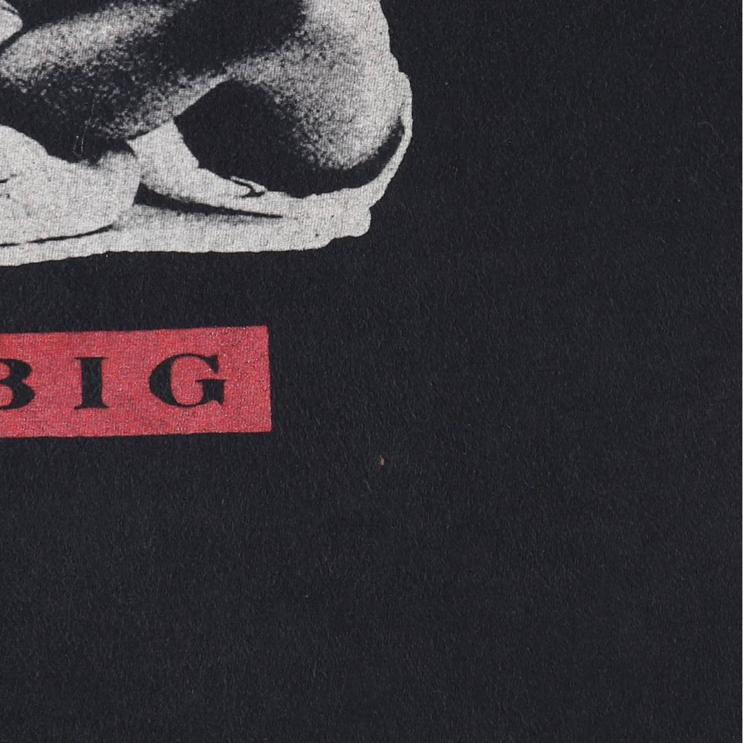 THE NOTORIUS BIG Rap T-shirt, Men's Size M cotton black type Vintage Second Hand