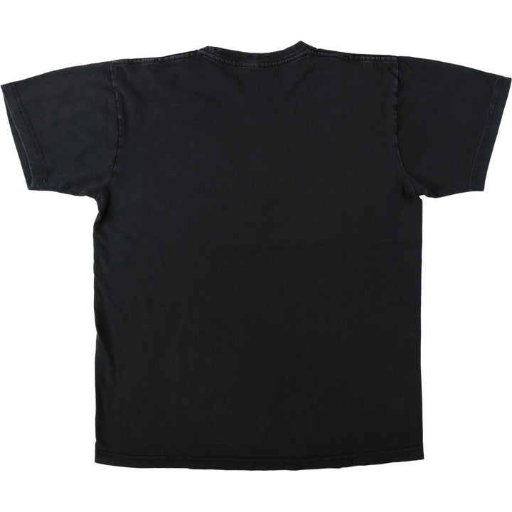 SEL SLAYER Skull Pattern Band T-Shirt (Men's Size L) cotton black type Vintage Second Hand