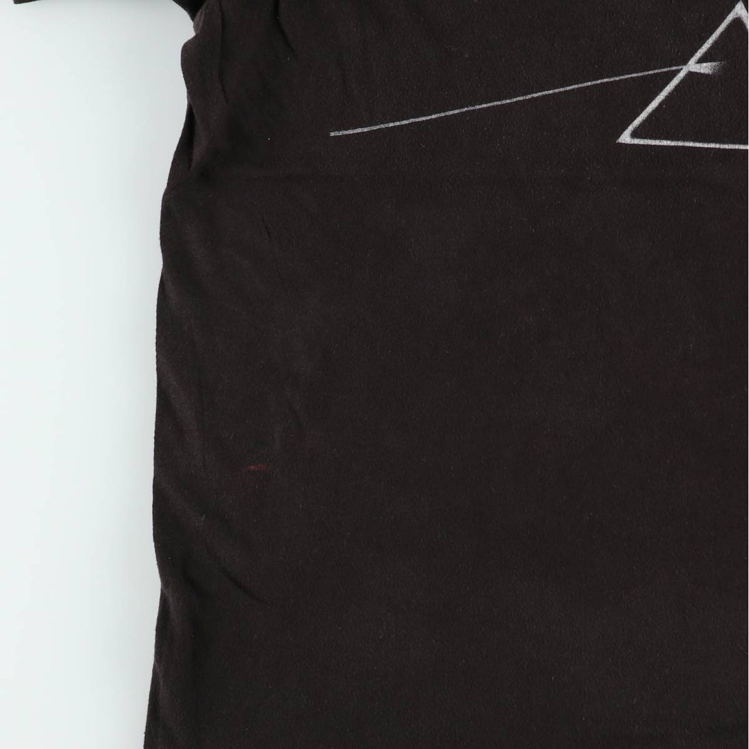 PINK FLOYD Pink Floyd Band T-shirt Band T Men's XL size cotton black type Vintage Second Hand
