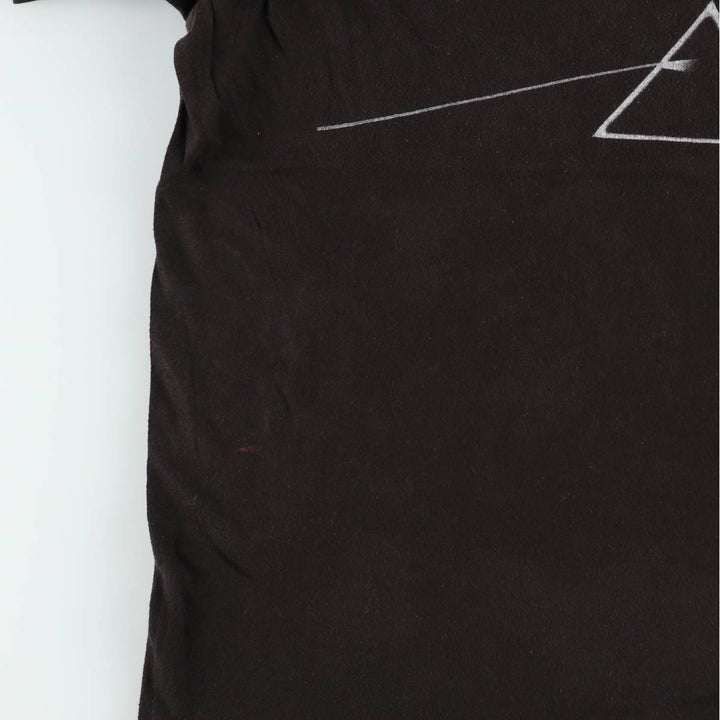 PINK FLOYD Pink Floyd Band T-shirt Band T Men's XL size cotton black type Vintage Second Hand
