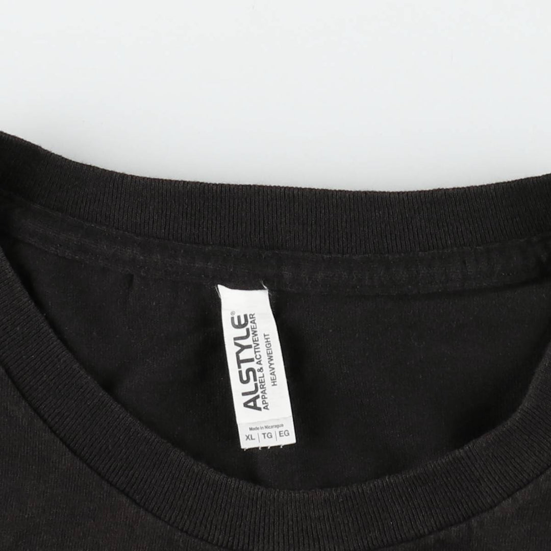 ALSTYLE TRAVIS SCOTT Rap T-Shirt (Men's XL equivalent) cotton black type Vintage Second Hand