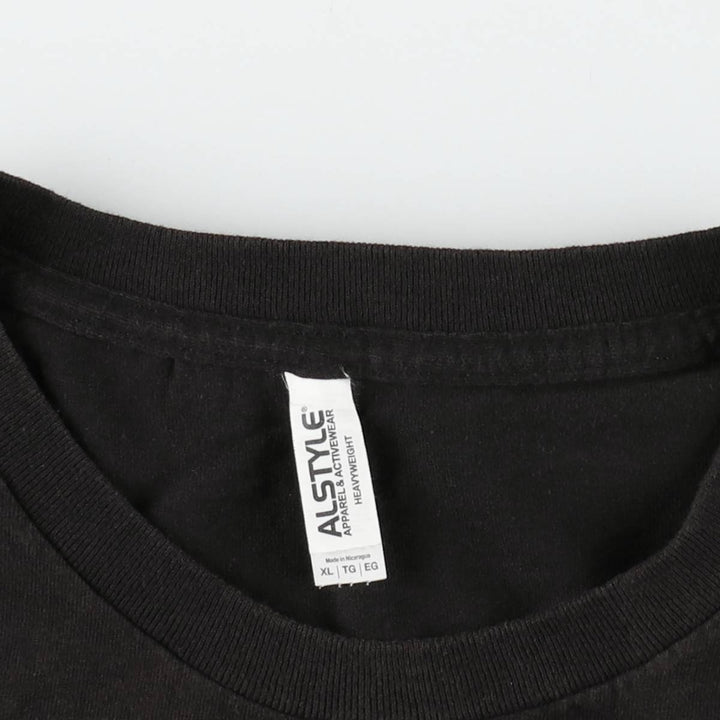 ALSTYLE TRAVIS SCOTT Rap T-Shirt (Men's XL equivalent) cotton black type Vintage Second Hand