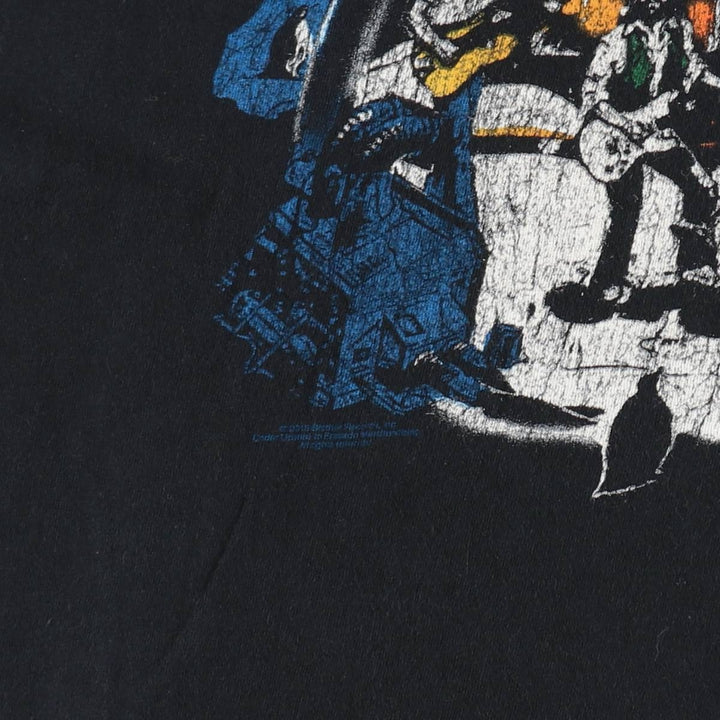 BAY ISLAND THE BEACH BOYS Band T-shirt (Men's size L) cotton black type Vintage Second Hand