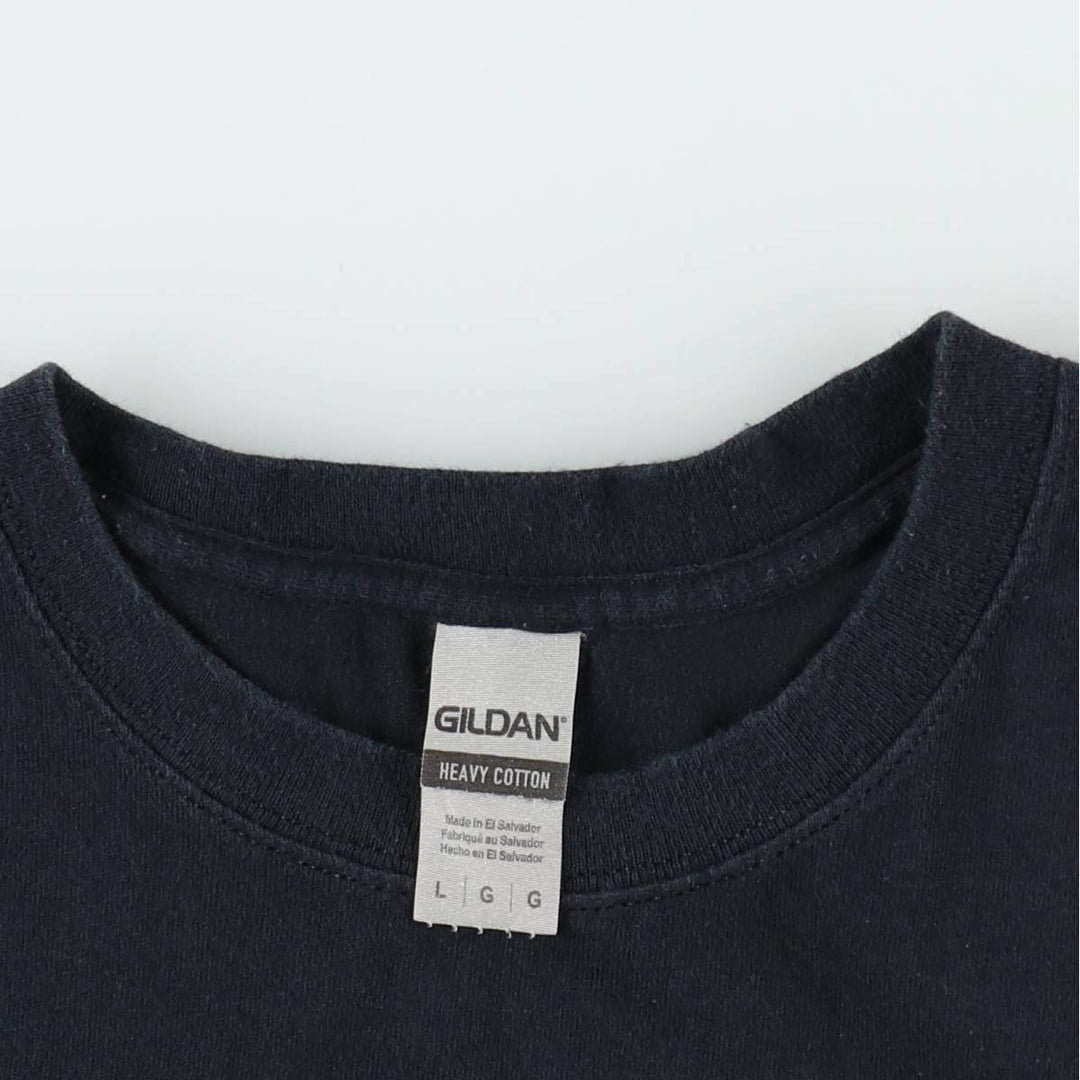 Gildan THE NOTORIUS BIG Rap T-Shirt (Men's Size L) cotton black type Vintage Second Hand