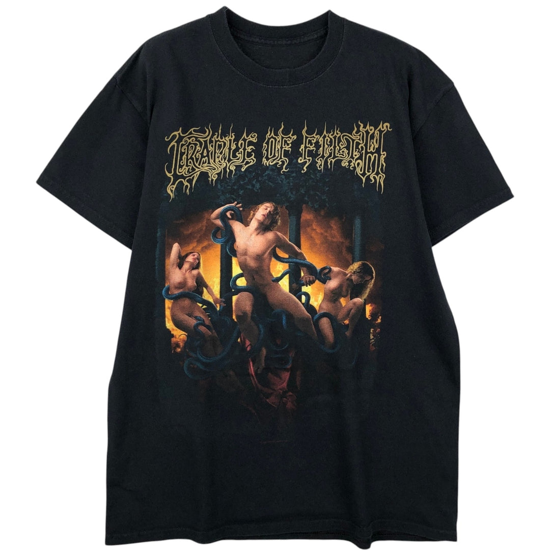 CRADLE OF FILTH Existence Is Futile Band T-Shirt (Men's Size M) unclear black type Vintage Second Hand